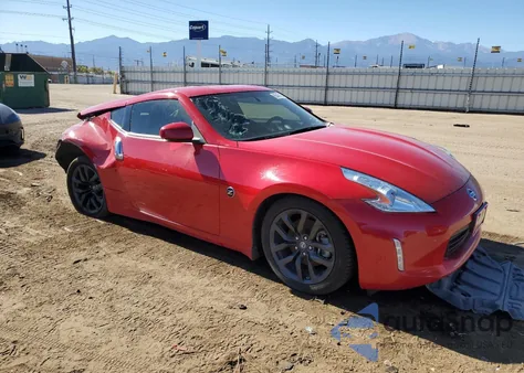 2015 Nissan 370Z Base z USA, uszkodzony, nr VIN JN1AZ4EHXFM441672
